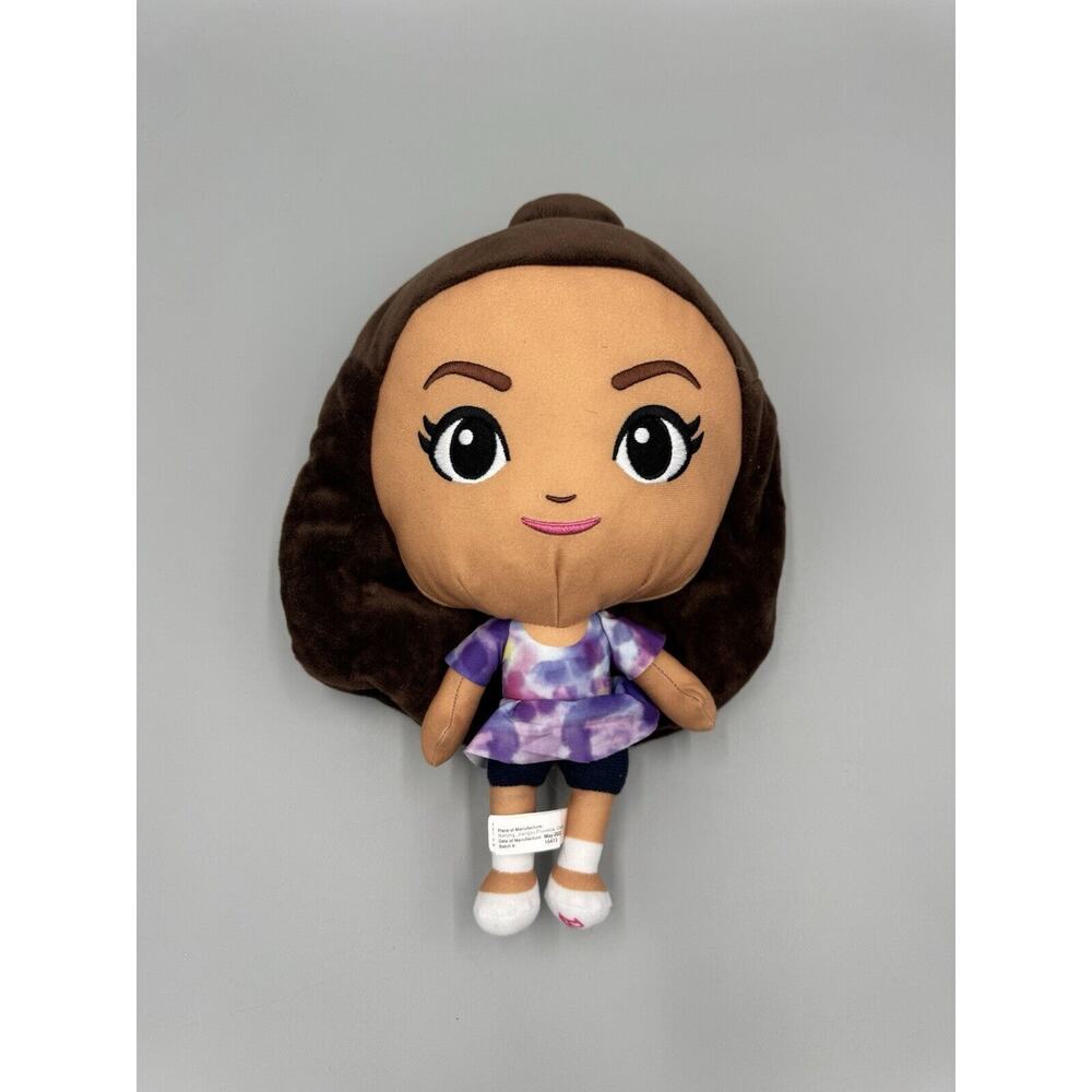 Barbie Chibi Asst Brown Hair Purple Dress Pretend Play Stuffed Doll‎ 11” Plush